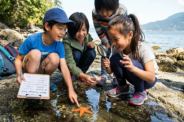 Nature Explorers ESL camp Vancouver